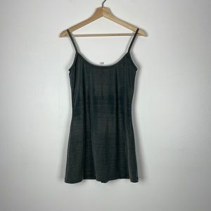 Victoria's Secret sleeveless gray sparkle intimate sleepwear mini dress Size Med
